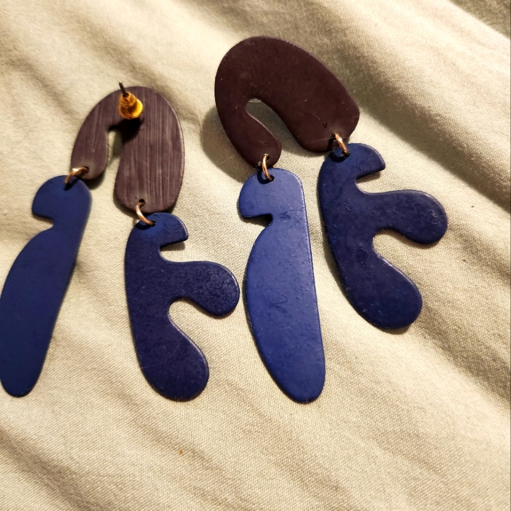 Modern design earrings
